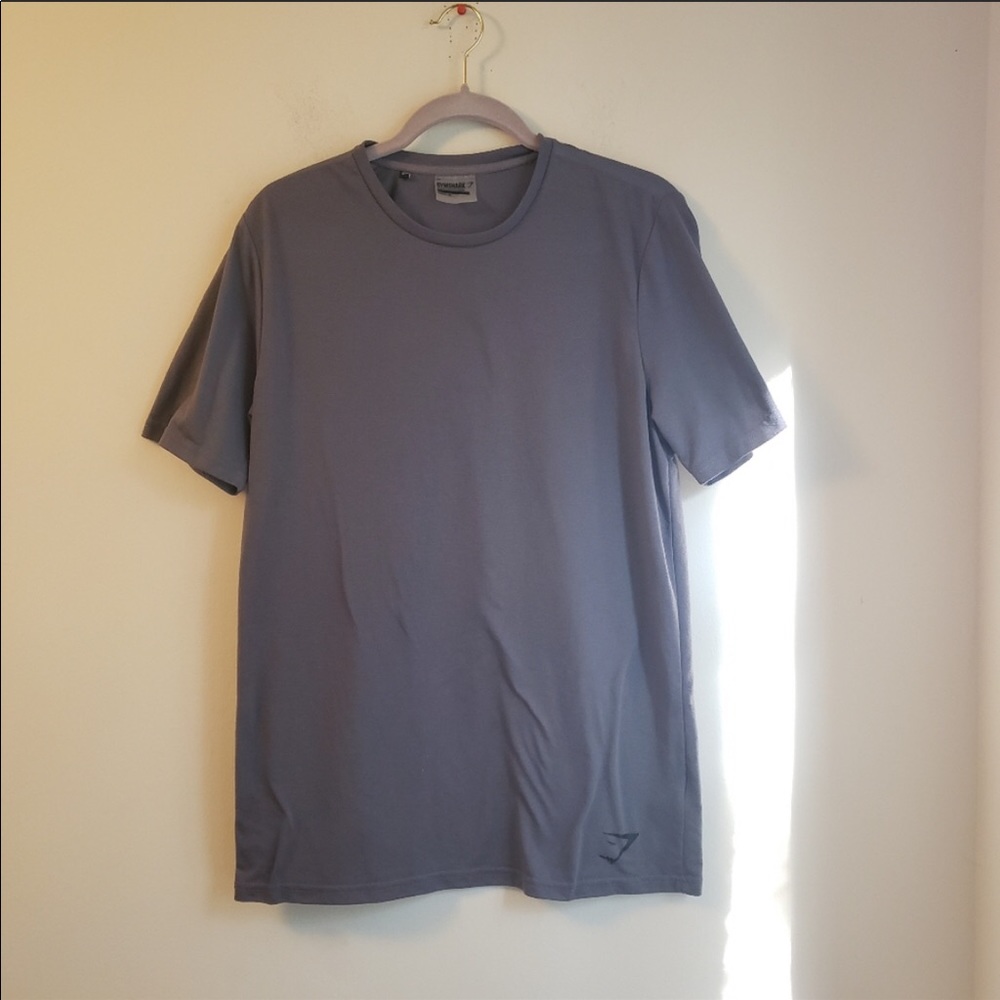 Gymshark Men's Polyester Cotton Blend Logo T-Shirt